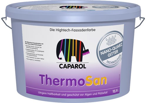 Фасадная краска Caparol ThermoSan Nano Quarz Gitter