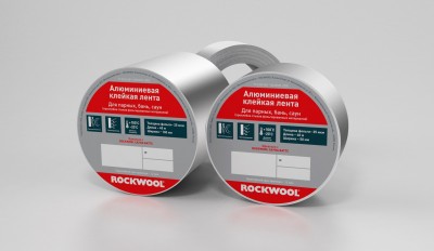 Алюминиевая клейкая лента ROCKWOOL 100 мм (40м)