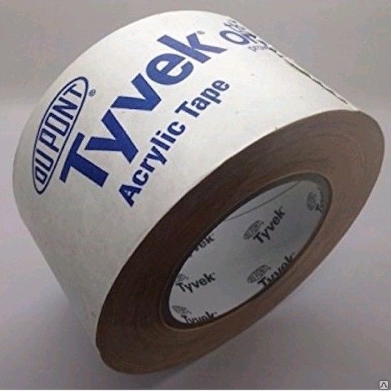 Соединит. лента одностор-я Tyvek Acrylic Tape 6см (25 м) 