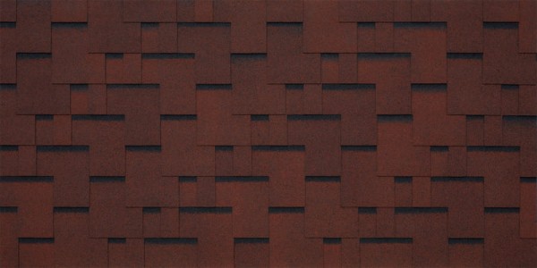 Черепица гибкая Tegola COMFORT NEW San Remo (Акцент) Rosso 402